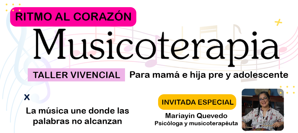 Ritmo al Corazón: Musicoterapia, Taller Vivencial